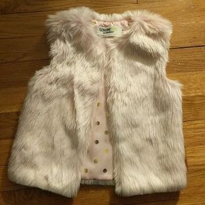 Genuine kids from Oshkosh faux fur vest